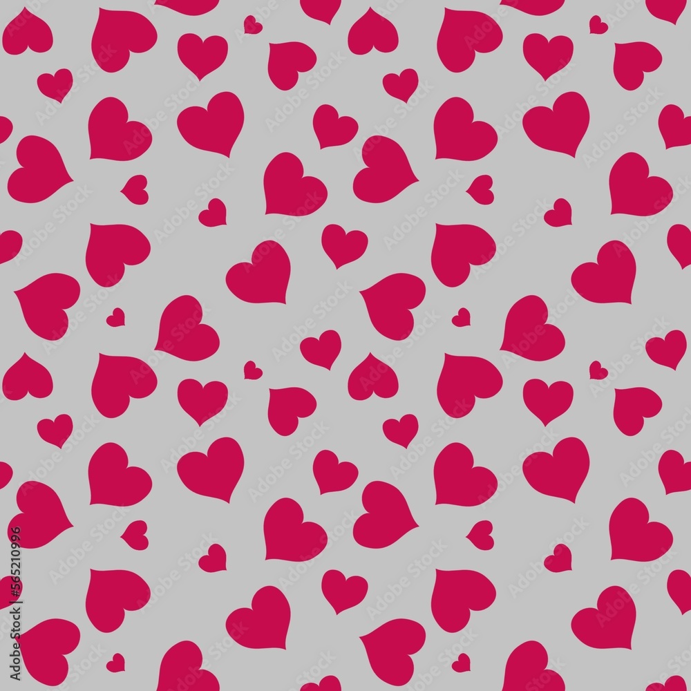 seamless pattern with hearts seamless pattern with hearts