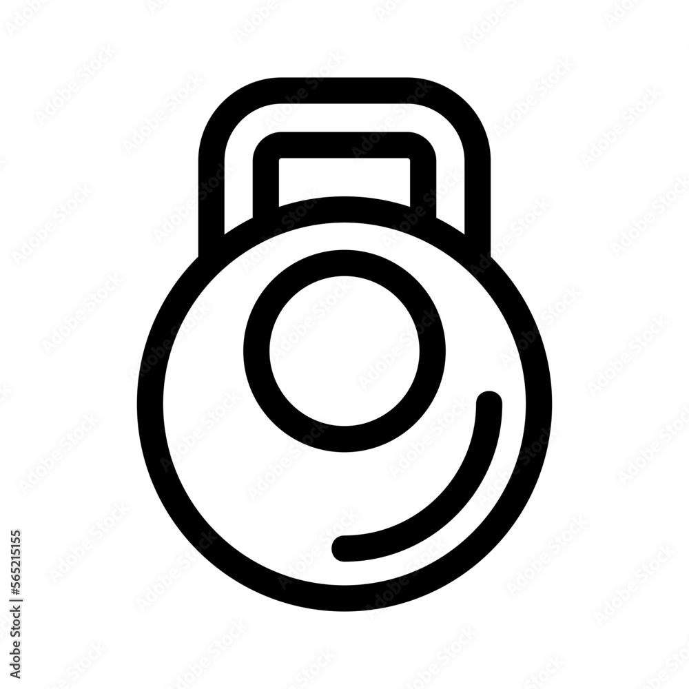 kettlebell icon or logo isolated sign symbol vector illustration - high quality black style vector icons kettlebell icon or logo isolated sign symbol vector illustration - high quality black style vector icons