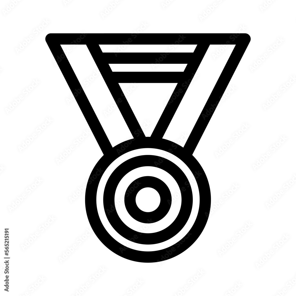medal icon or logo isolated sign symbol vector illustration - high quality black style vector icons medal icon or logo isolated sign symbol vector illustration - high quality black style vector icons