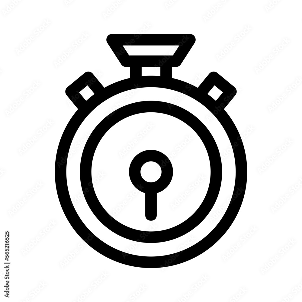 stopwatch icon or logo isolated sign symbol vector illustration - high quality black style vector icons stopwatch icon or logo isolated sign symbol vector illustration - high quality black style vector icons