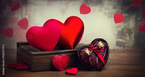 valentine's day conccept ba...
