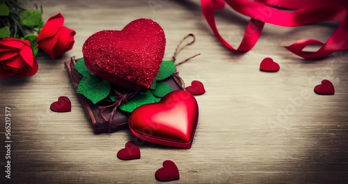 valentine's day conccept ba...