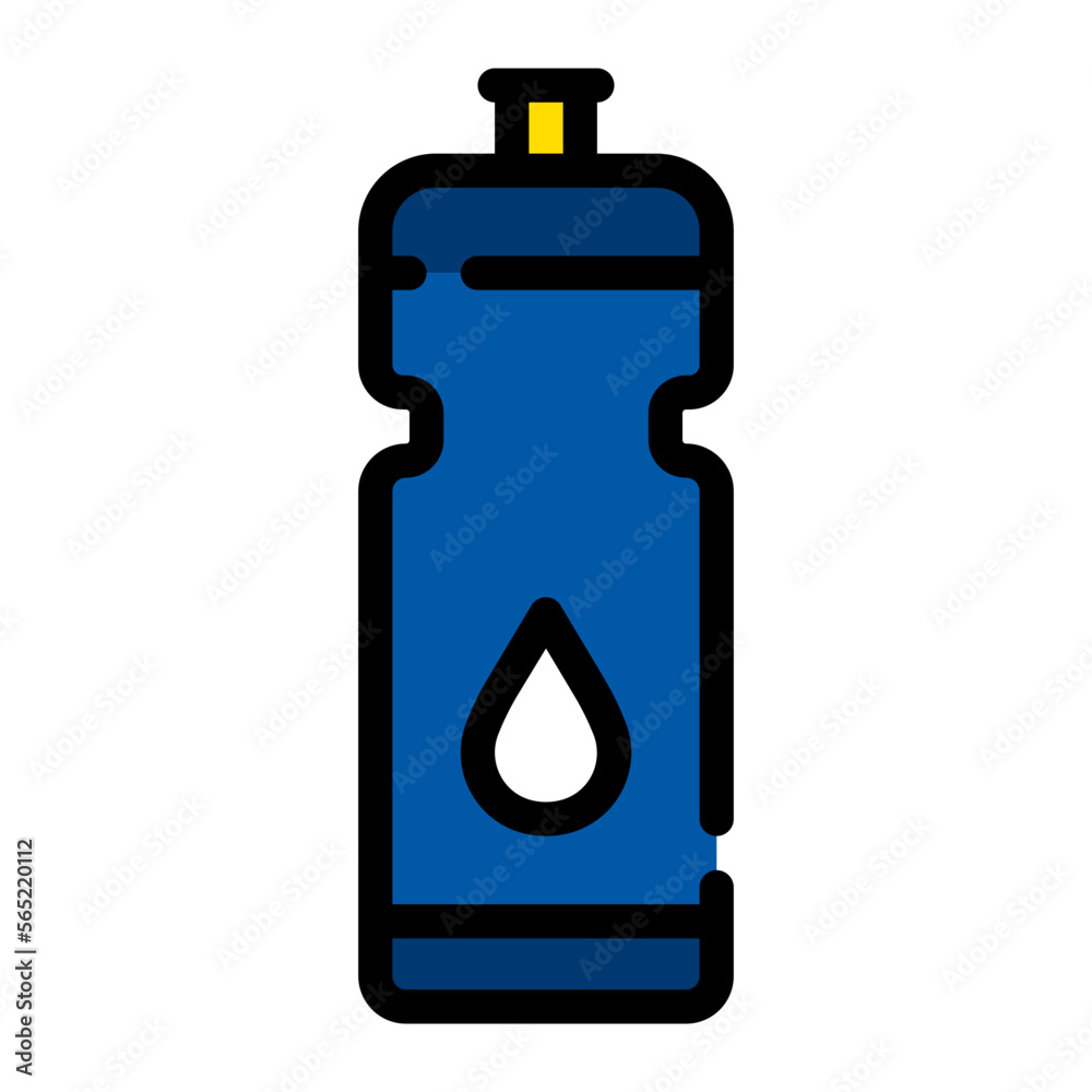 water bottle line icon water bottle line icon