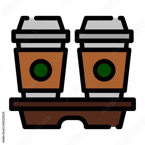 take away line icon