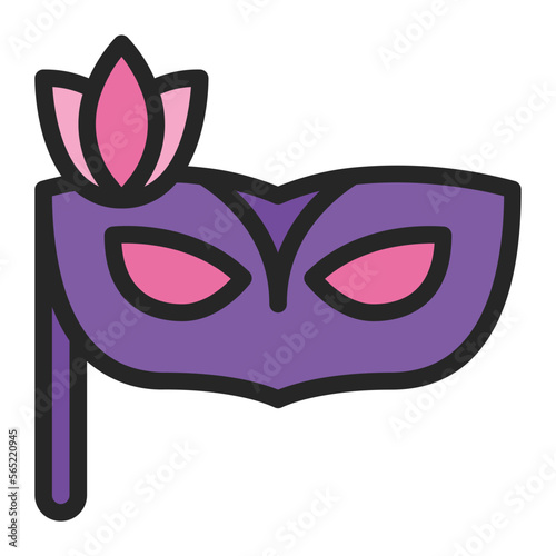 Mask line icon