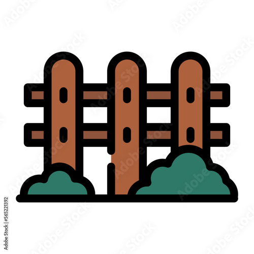 fence line icon