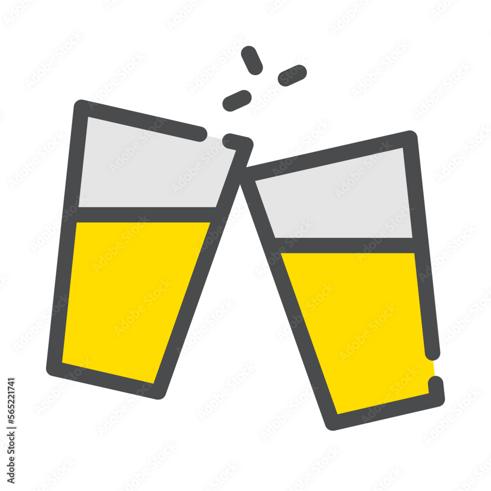 cheers line icon cheers line icon