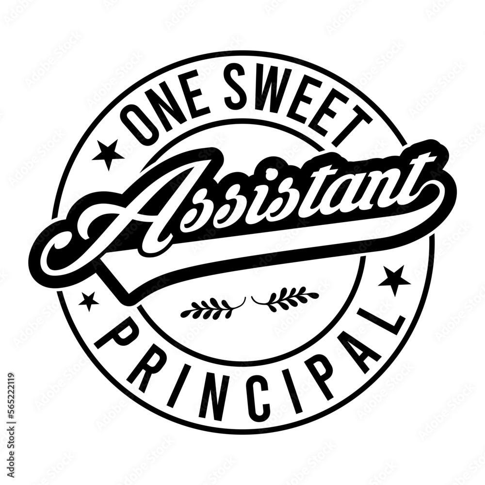 One sweet assistant Principal svg