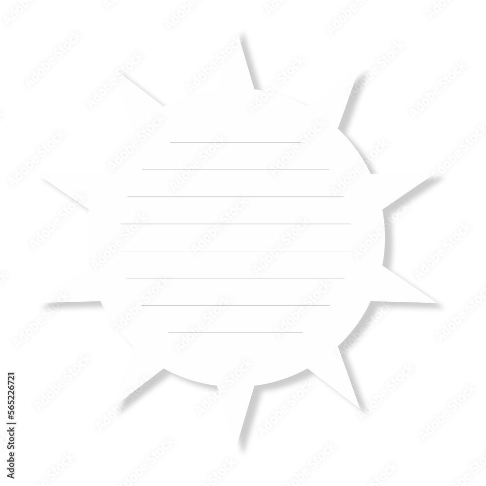 Paper sheet frames with shadows Paper sheet frames with shadows