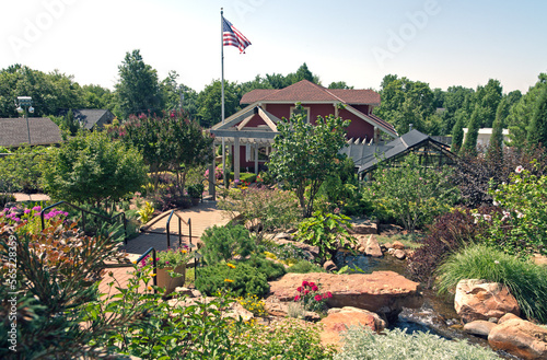 Linnaeus Teaching Gardens in Tulsa's Woodward Park. photo