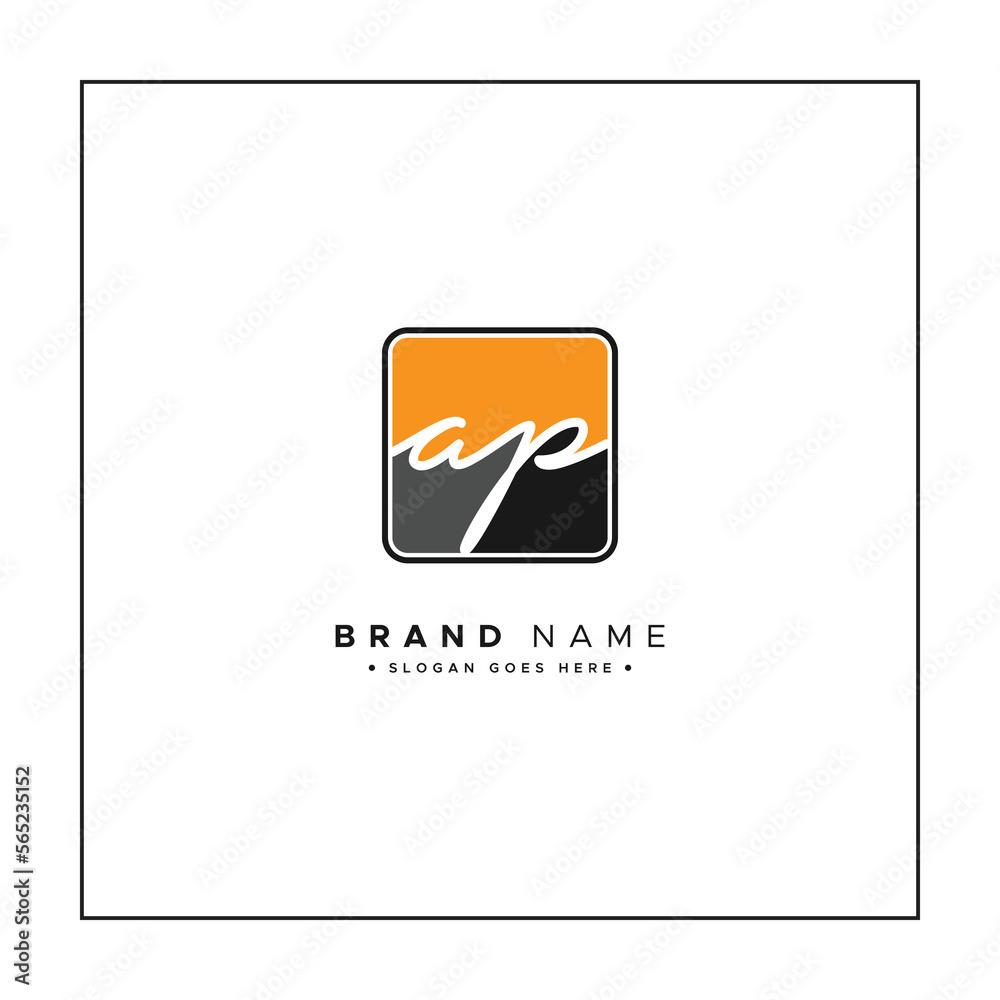 AP Handwritten Signature logo - Vector Logo Template for Beauty ...