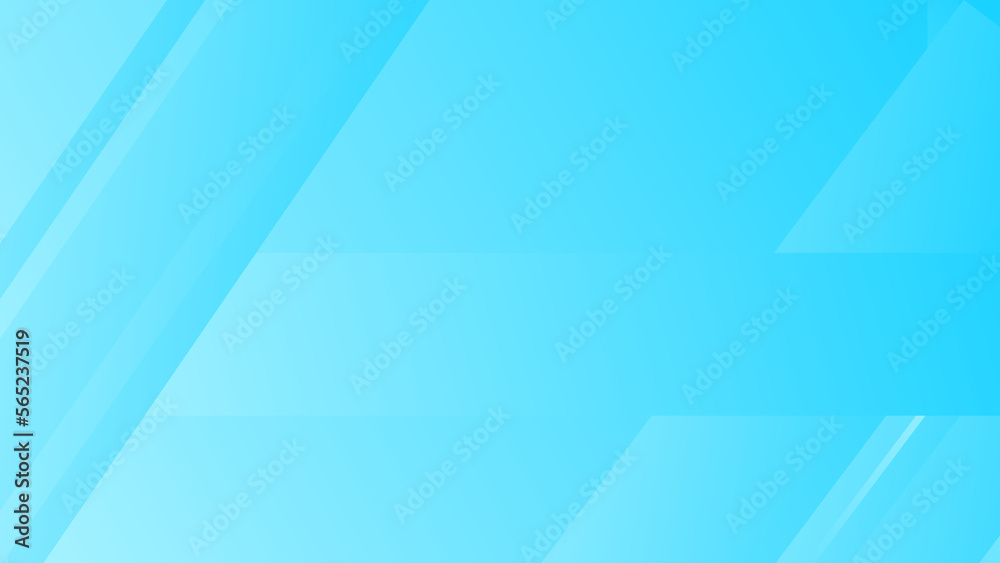Obraz premium Soft blue stripes background. Geometry abstract background. Minimal object and gradient.