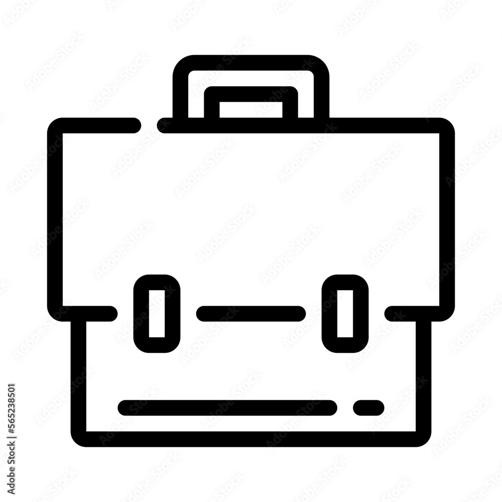 Briefcase line icon Briefcase line icon