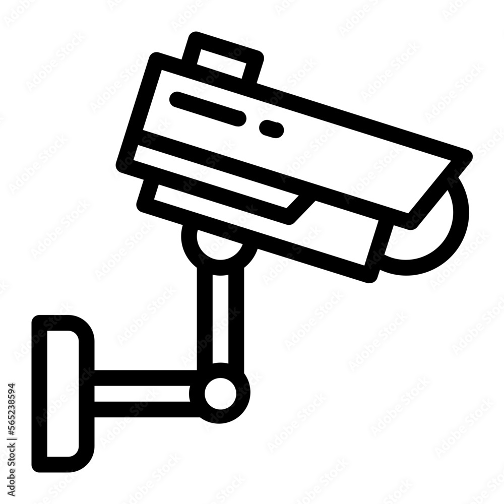 CCTV line icon CCTV line icon