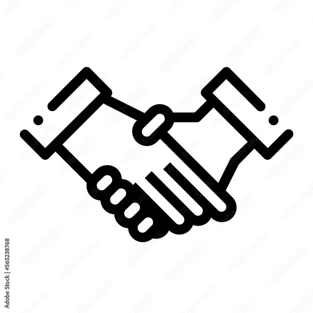 cooperate line icon cooperate line icon