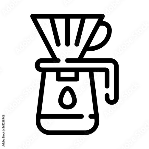 dripper line icon