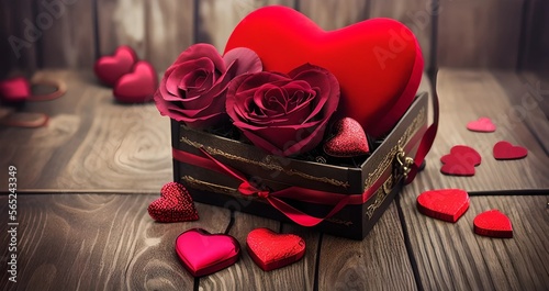 valentine's day conccept ba...