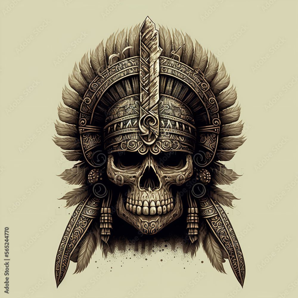 Warrior skull