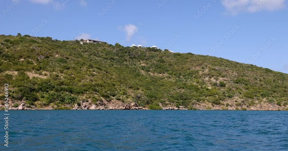 Virgin Gorda Caribbean ocean bay shore mountain home POV. Commonwealth of the United Kingdom, British Virgin Islands. Cruise ship vacation destination. Resort, yacht, sailboat harbor and marina. Virgin Gorda Caribbean ocean bay shore mountain home POV. Commonwealth of the United Kingdom, British Virgin Islands. Cruise ship vacation destination. Resort, yacht, sailboat harbor and marina.