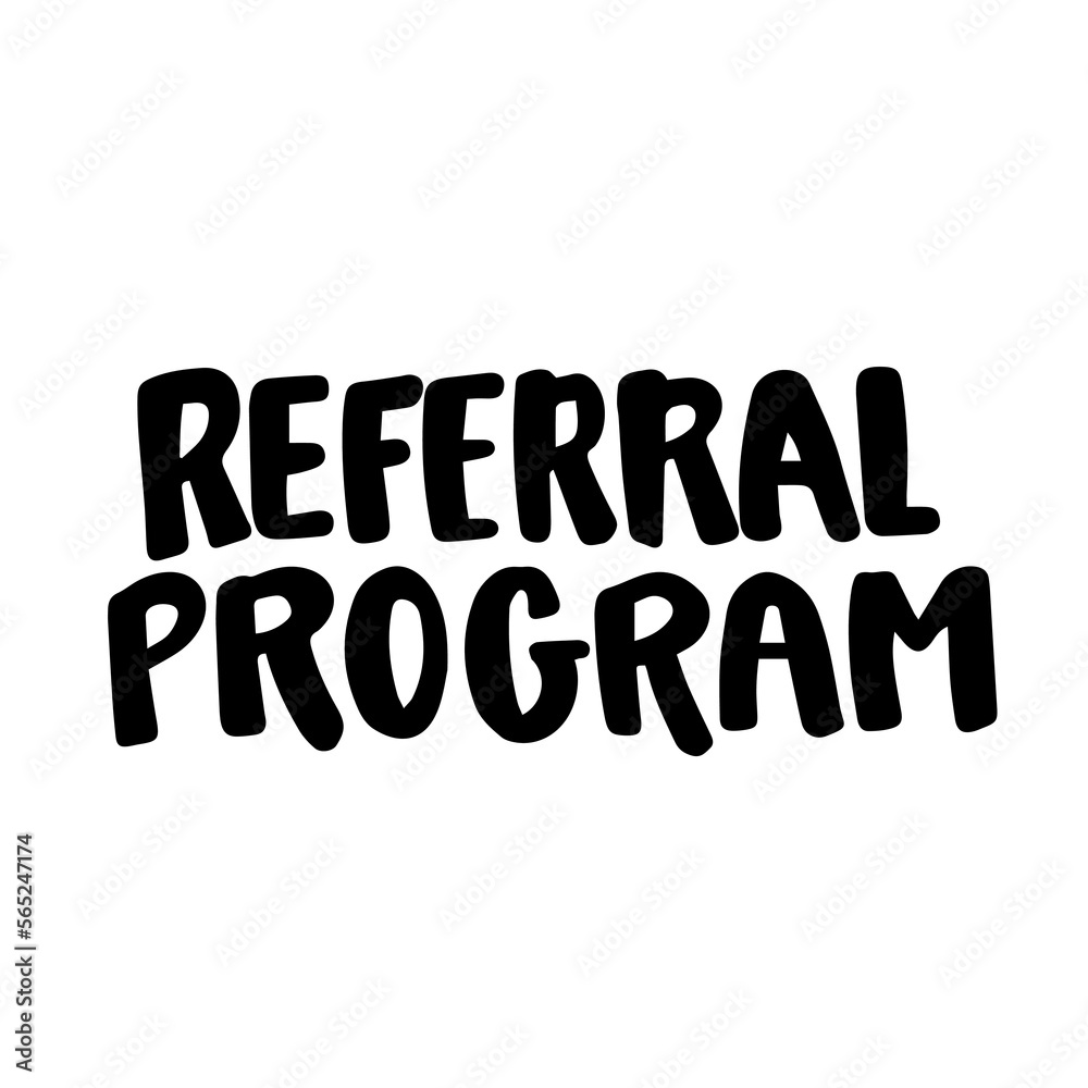 People making money from referral. Refer a friend or Referral marketing concept. Social media marketing for friends. Vector illustration People making money from referral. Refer a friend or Referral marketing concept. Social media marketing for friends. Vector illustration