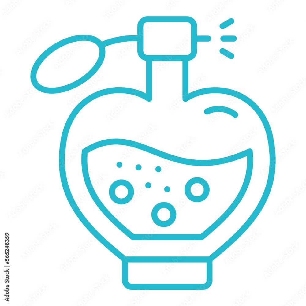 Perfume Multicolor Line Icon