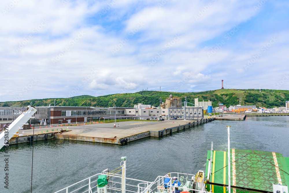 Obraz premium 北海道 稚内港