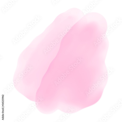 Pink watercolor