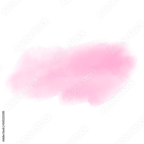 Pink watercolor