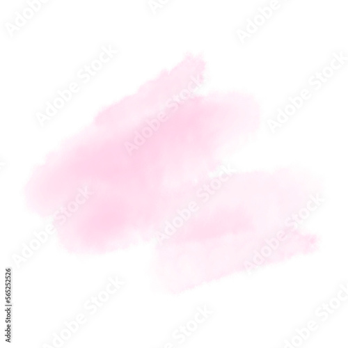 Pink watercolor