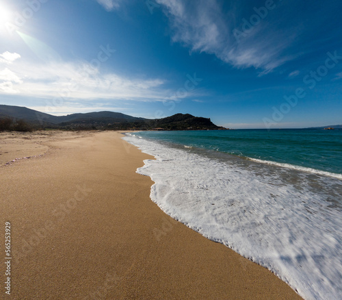 La plage de Portigliolo, Propriano en Corse