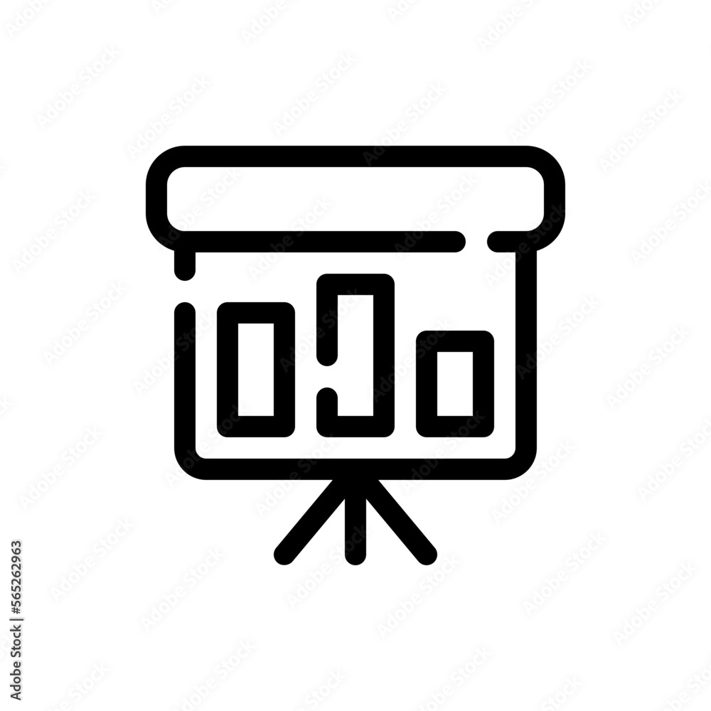 bar chart line icon bar chart line icon