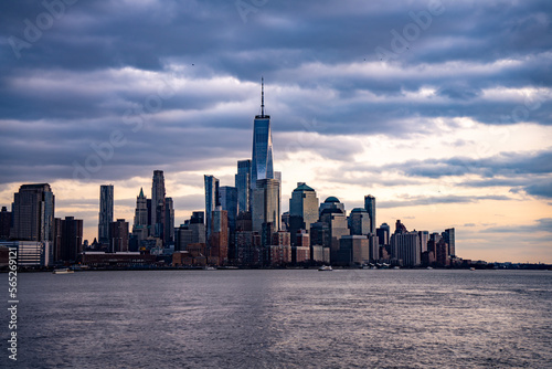 Downtown Manhattan sunset © Kieran