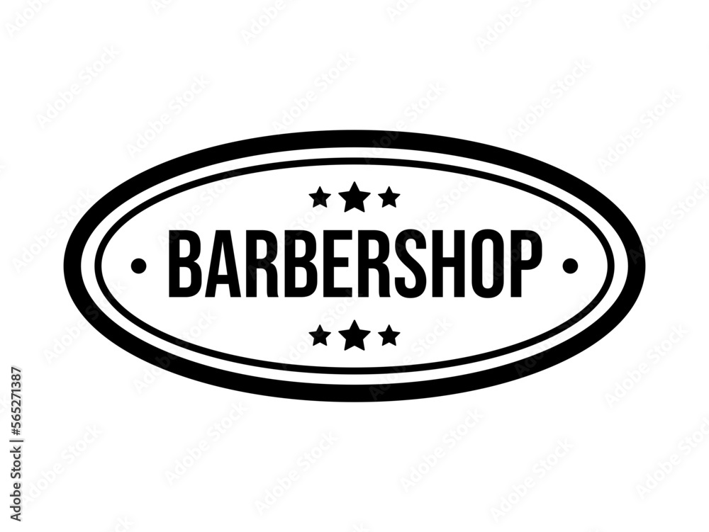 Template logo for barbershop Template logo for barbershop