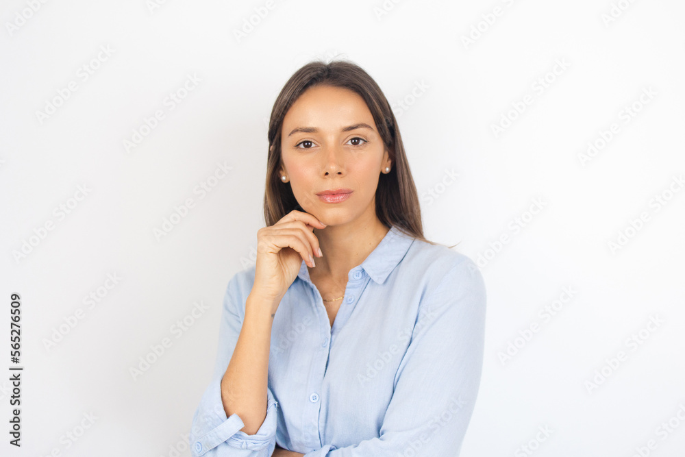 Confident Business Woman Employee Entrepreneur Trainee Professionalism Portrait Confident Business Woman Employee Entrepreneur Trainee Professionalism Portrait