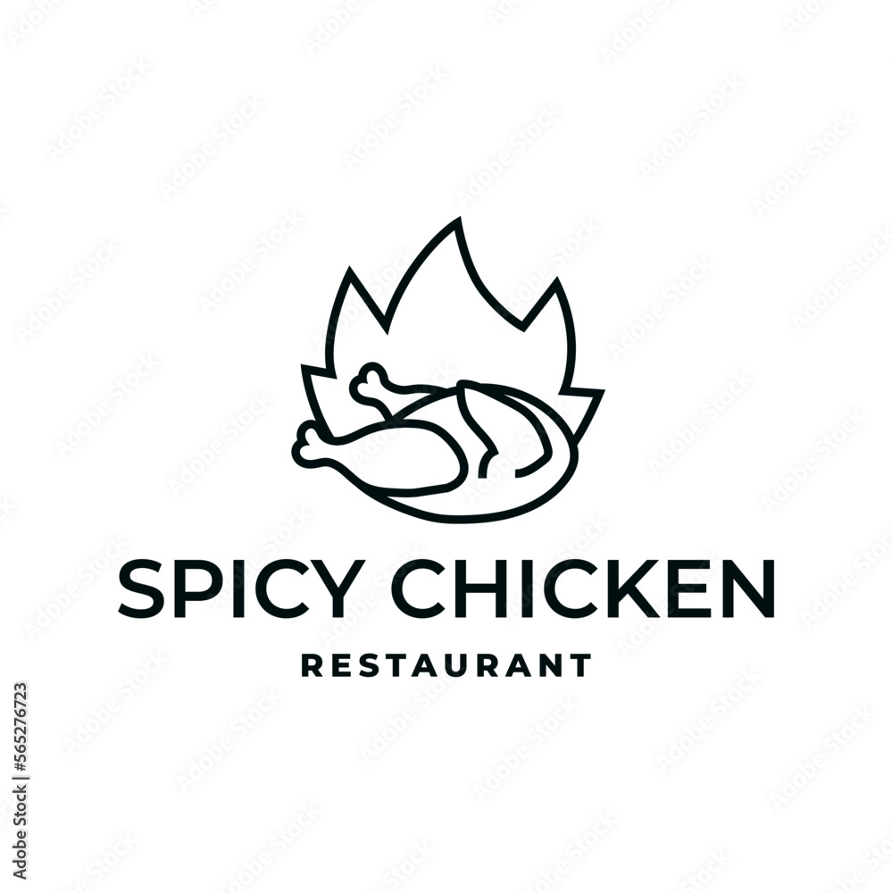 fried chicken logo and font, emblem, badge object graphic illustration fried chicken logo and font, emblem, badge object graphic illustration