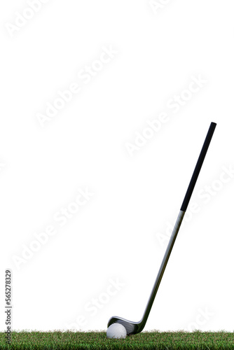 golf club isolated on transparent background