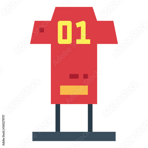 blocking flat icon style