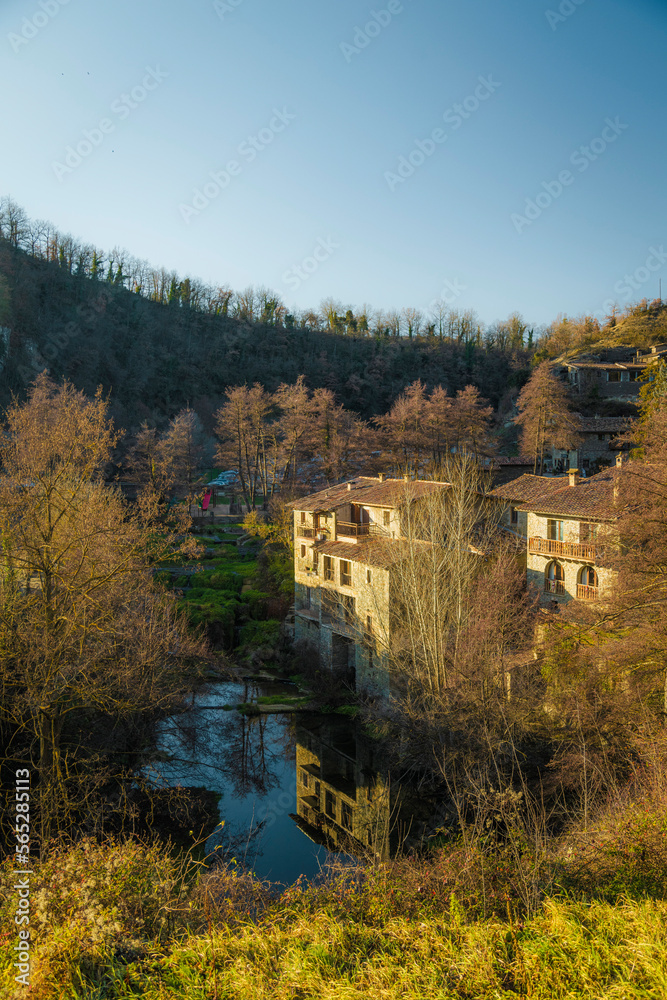 Obraz premium pueblo de Rupit (Gerona)