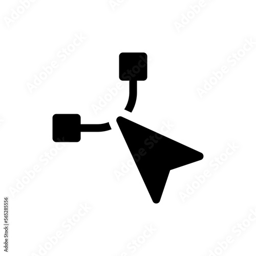 vector glyph icon