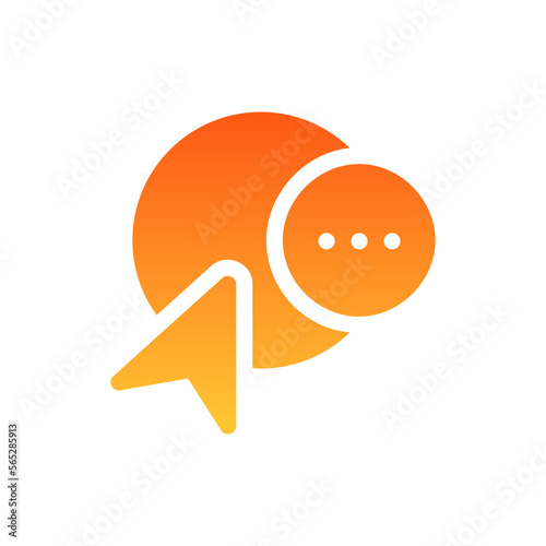 shape creator flat gradient icon