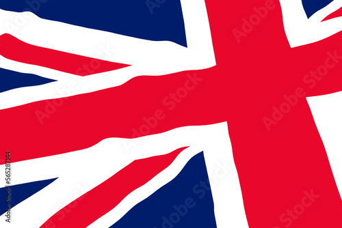 Close up of the United Kingdom flag