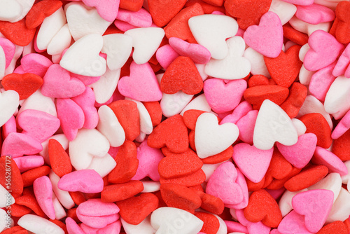  Romantic heart shaped candy sprinkles