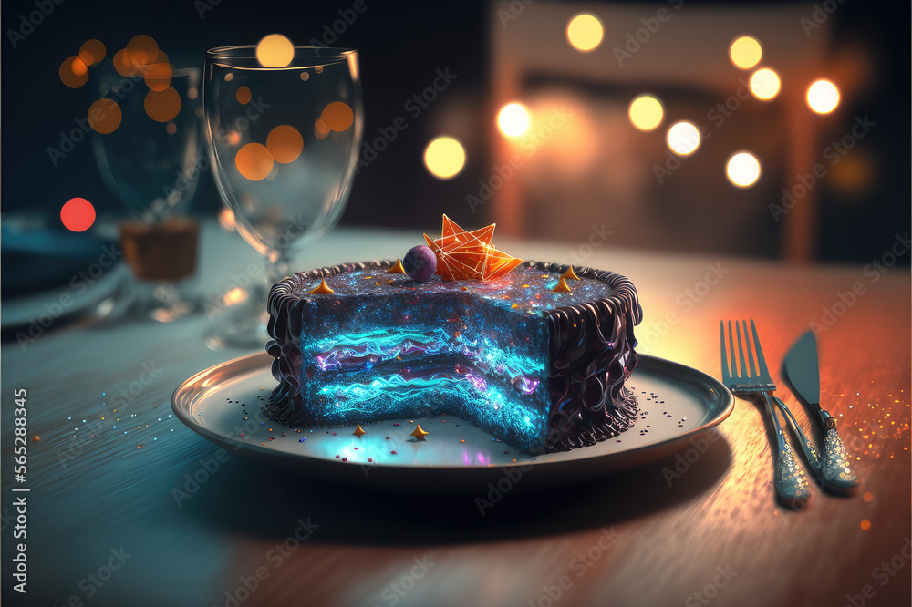 Space Cake Image - Etsy