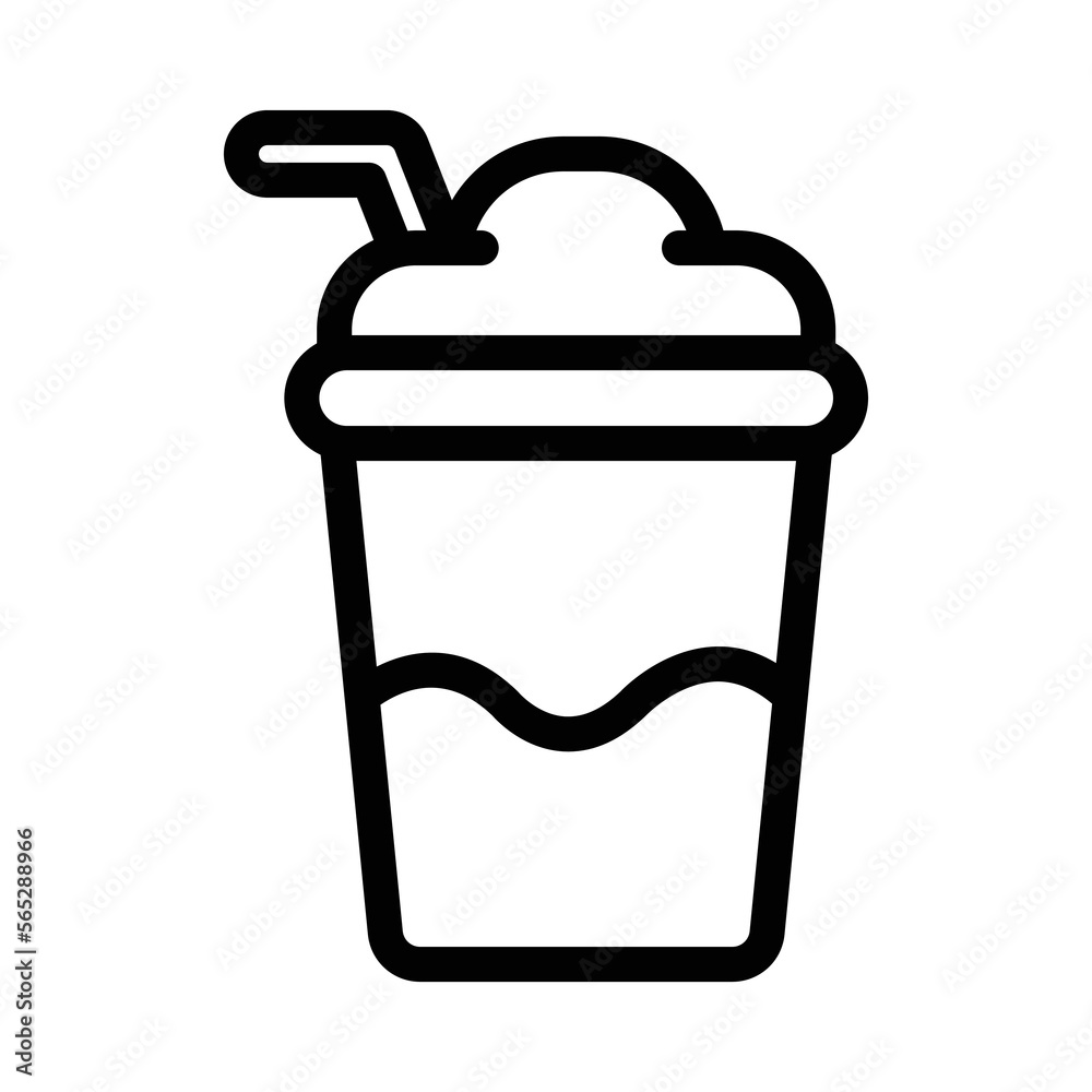 frappe line icon illustration vector graphic frappe line icon illustration vector graphic