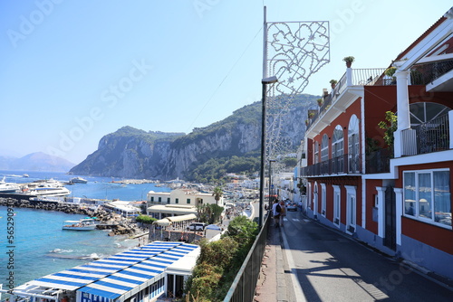 Capri Street capri island photo