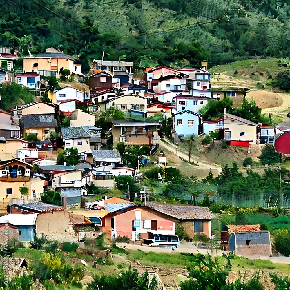 village in the valley