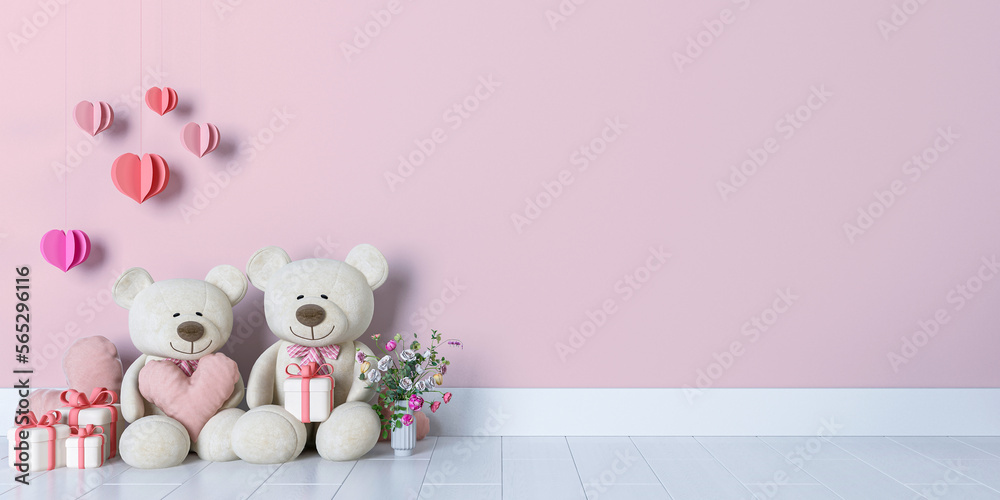 teddy bear with heart