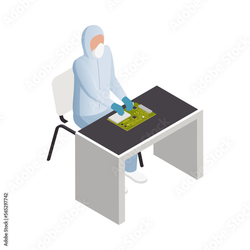 Chip Circuit Worker Composition