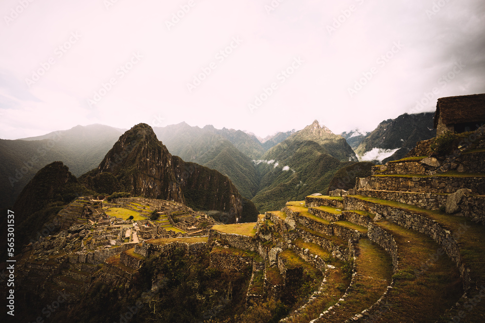 Landscape of Machu Picchu