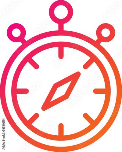 Free Download Stopwatch Vector Icon Design Illustration - GFXLoad